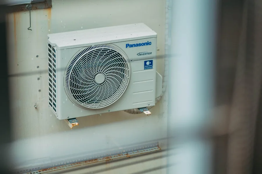 HVAC outdoor unit installation